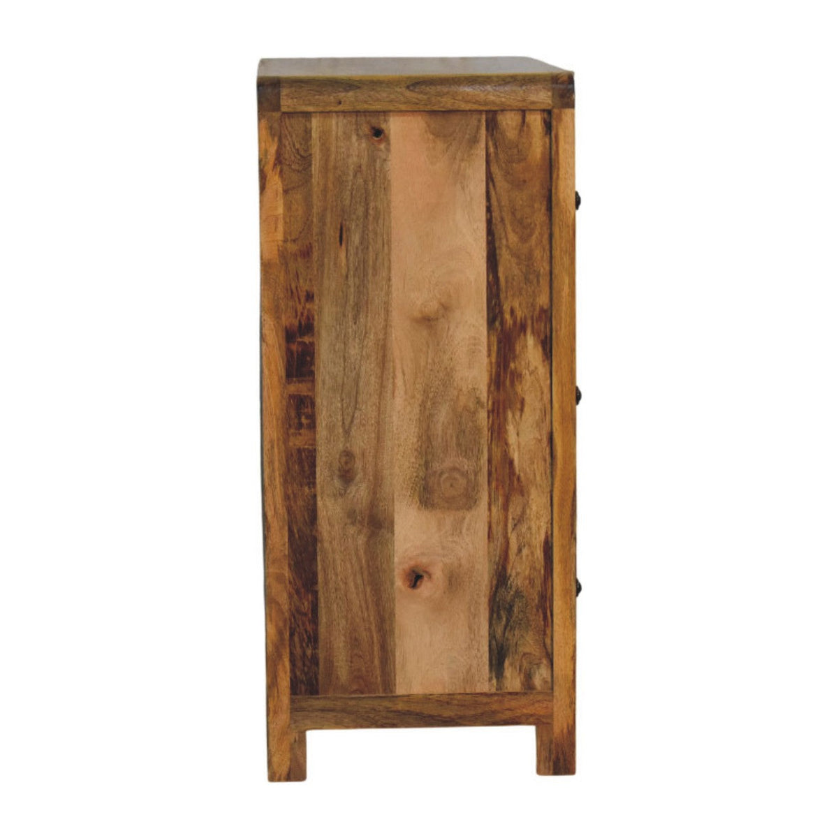 Solid Wood Three Drawer Chest with Smooth Finish - Oakish