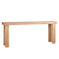 Console Table with Spacious Surface Area - Multi Wood Finish