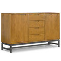Banting Sideboard With Centre Drawers – Oak Finish