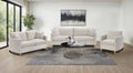 Corliss 3-piece Upholstered Arched Arm Sofa Set Beige