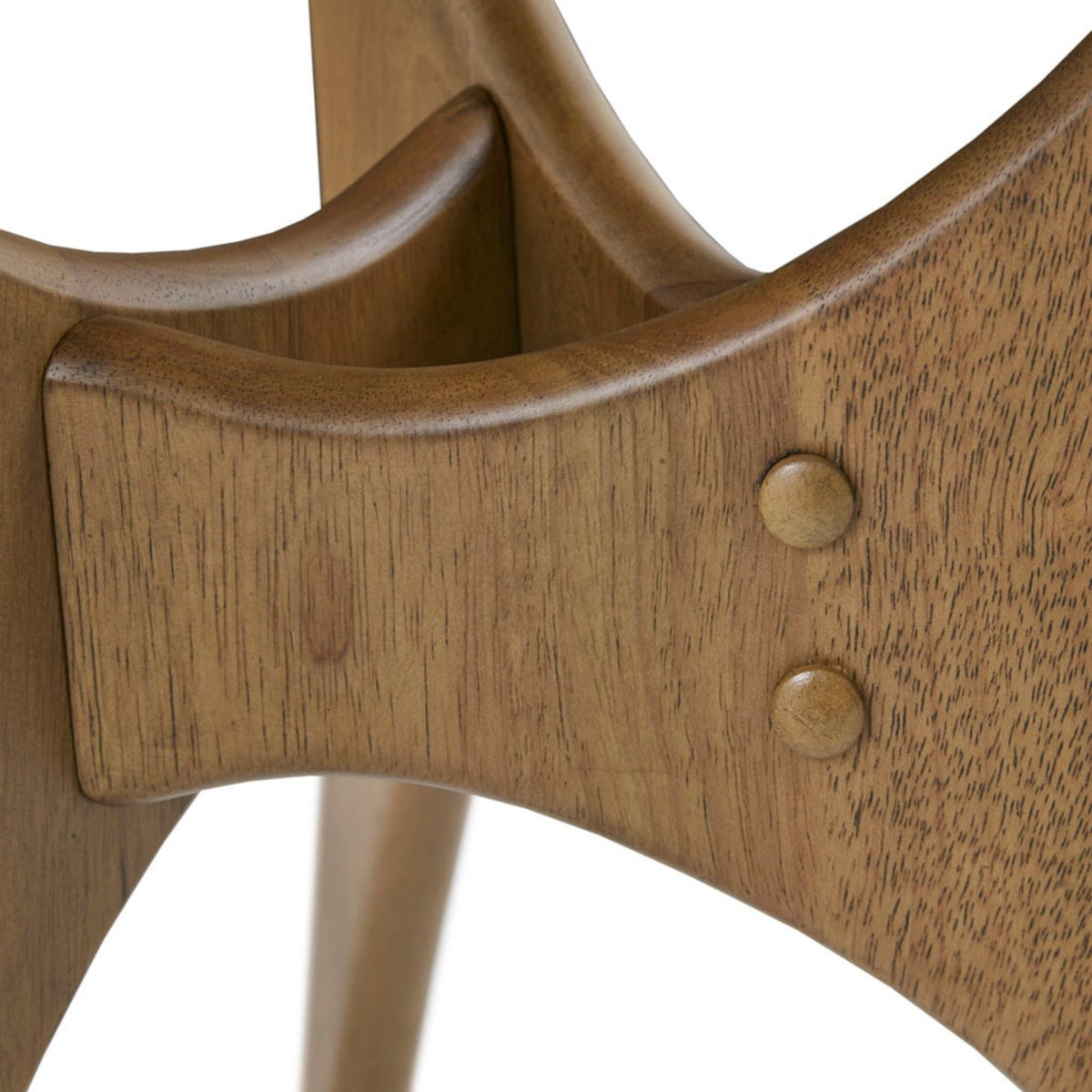 Triangle Side Table with Wood Veneer Top - Dark Brown or Light Brown