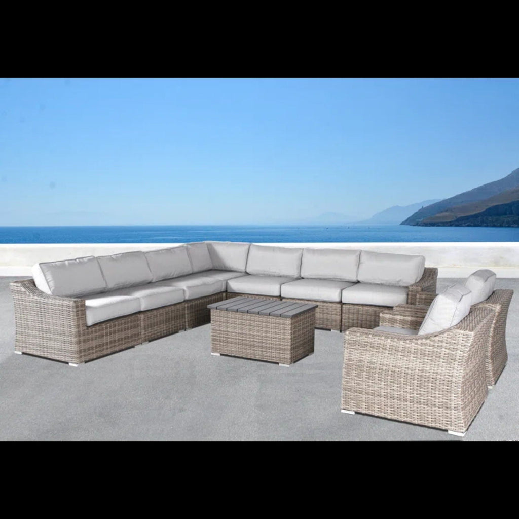 Stylish Sofa Seating Group With Cushions - Multiple Set Options, Dark Gray, Gray, or Dark Brown