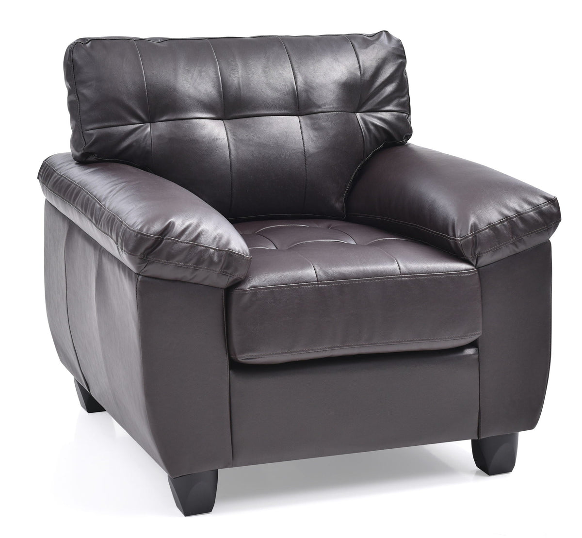Accent Chair with Removable Back and Pocketed Coil Cushion - Multiple Colors