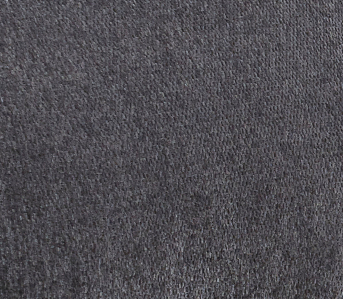 Gray Wood Upholstered Ottoman with Easy Assembly - Gray