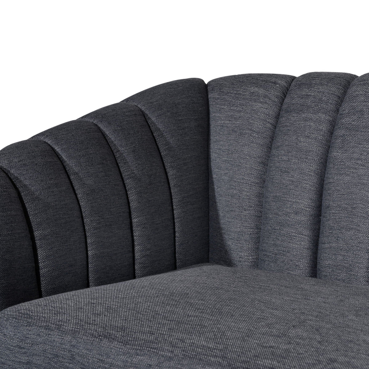 Contemporary 3 Seater Sofa with Button Tufted Accents - Dark Green or Beige