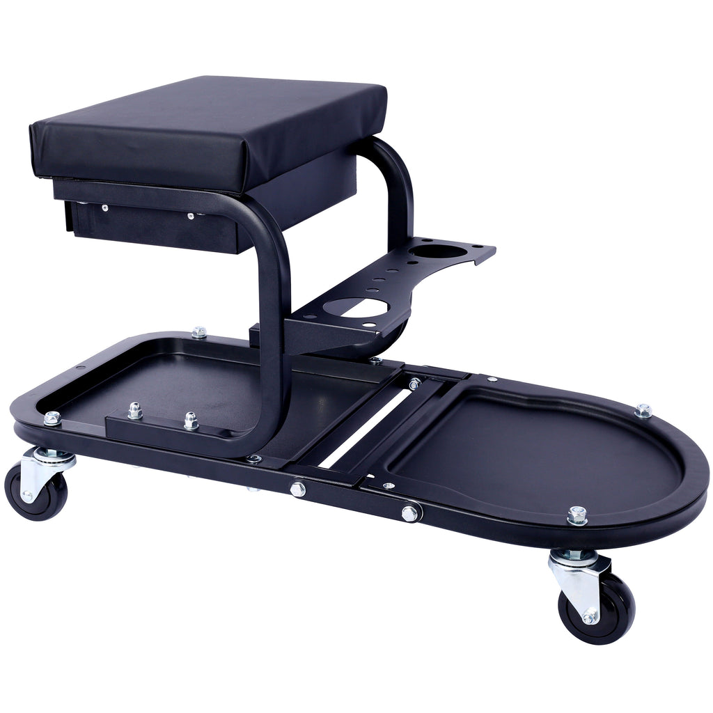 Ultimate Rolling Detailing & Utility Cart with Multiple Storage - Steel