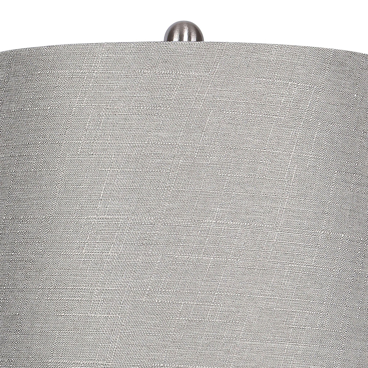Ashland Contemporary Table Lamp Set with Double-Layer Shade - Multiple Colors