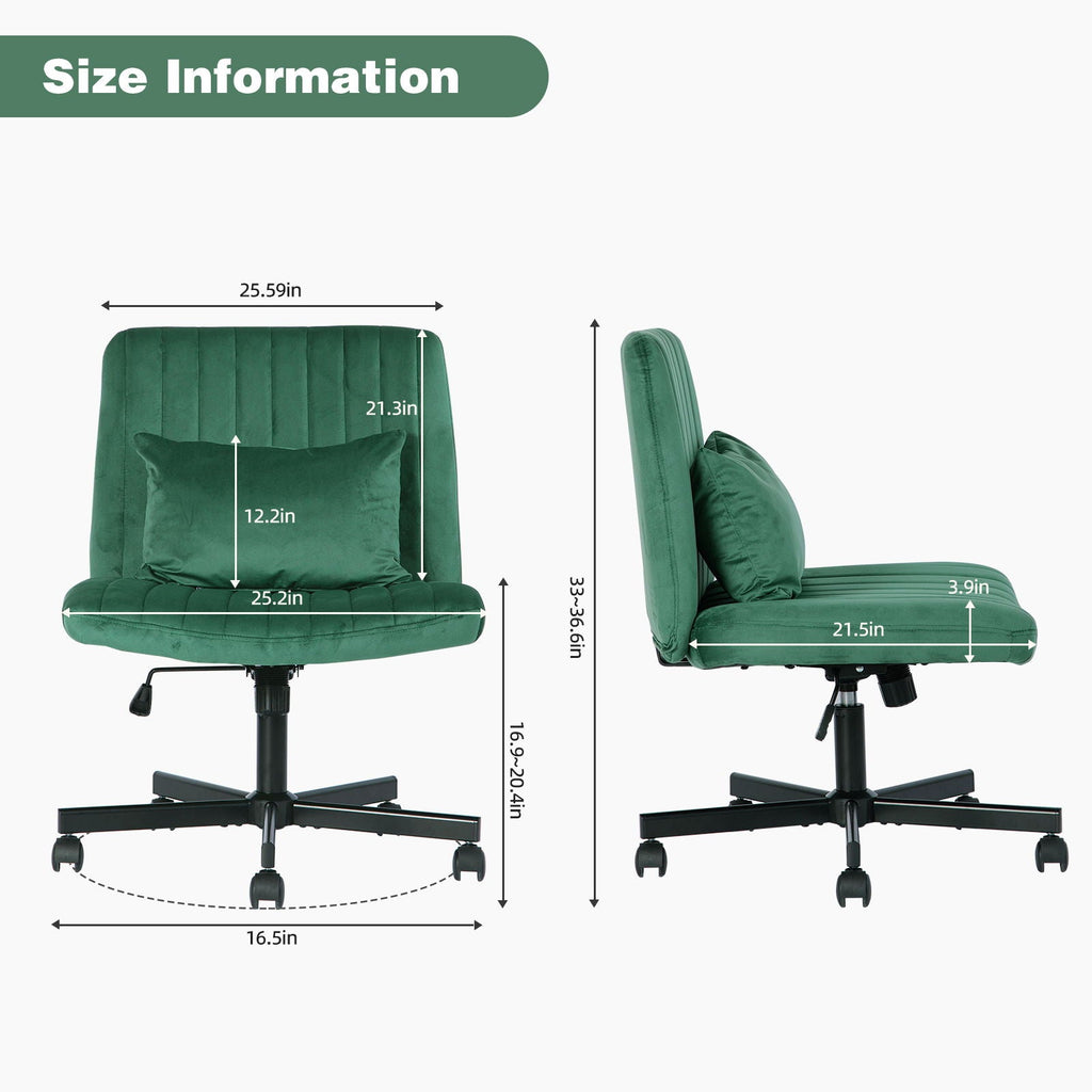 Criss Cross Office Chair with Adjustable Height – Ergonomic Design