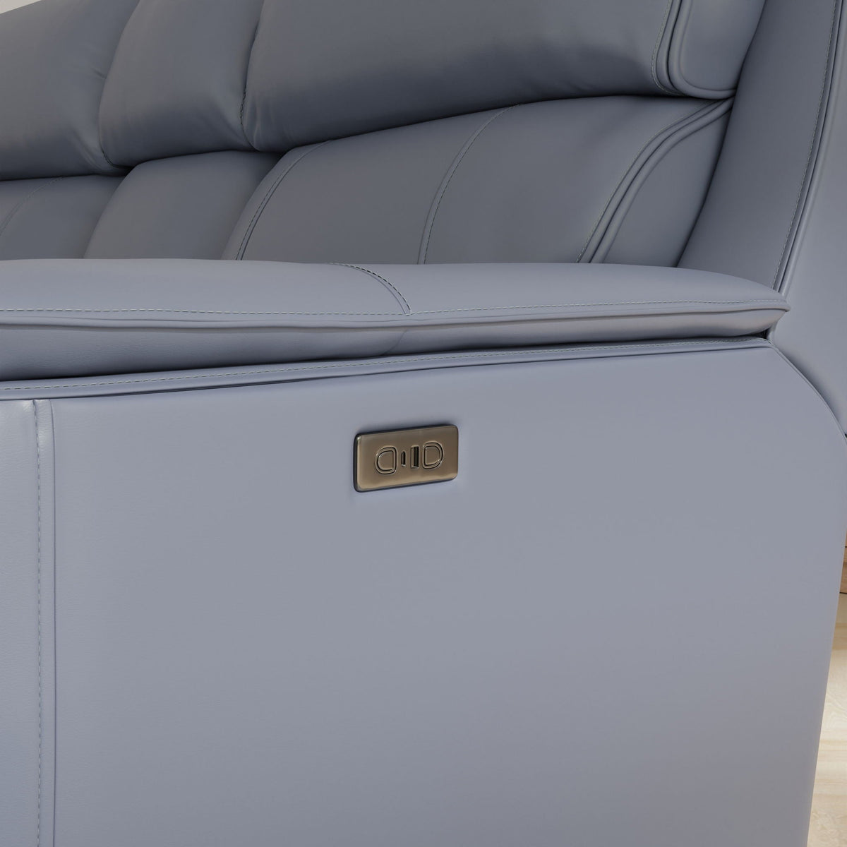 Dual Power Reclining Loveseat with Center Console - Multiple Colors