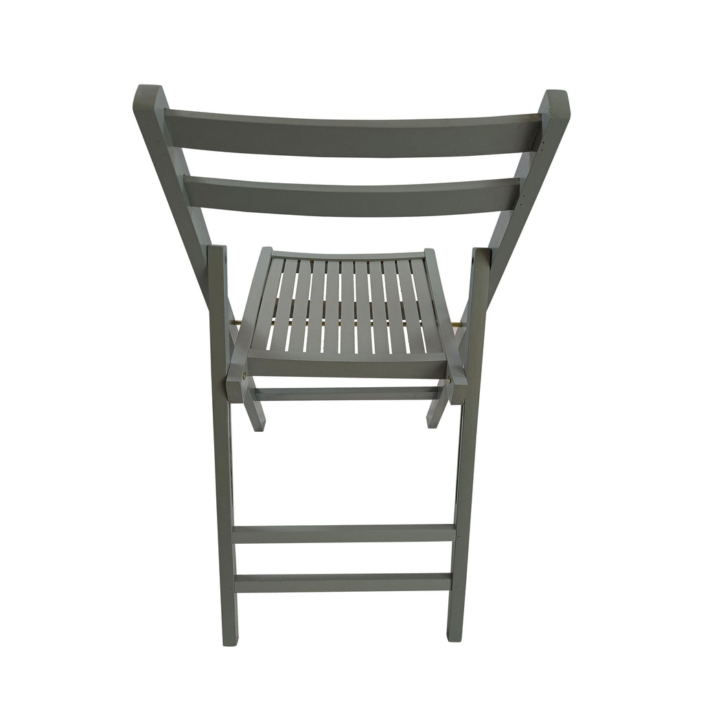 Foldable Solid Wood Special Event Chair Set - Set of 4 (Multiple Colors)