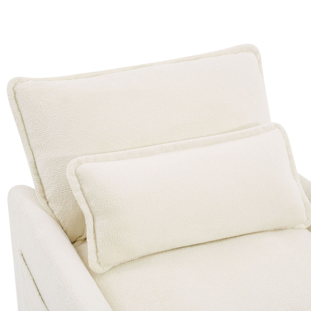 Modern Single Seat Accent Chair with Side Storage Pockets - Multiple Colors