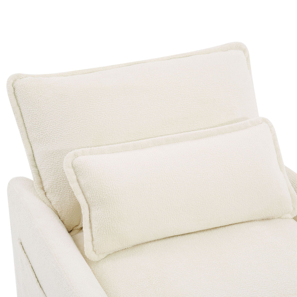 Modern Single Seat Accent Chair with Side Storage Pockets - Multiple Colors