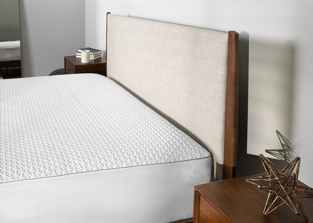 Ver-Tex Twin Mattress Protector with Cooling - White
