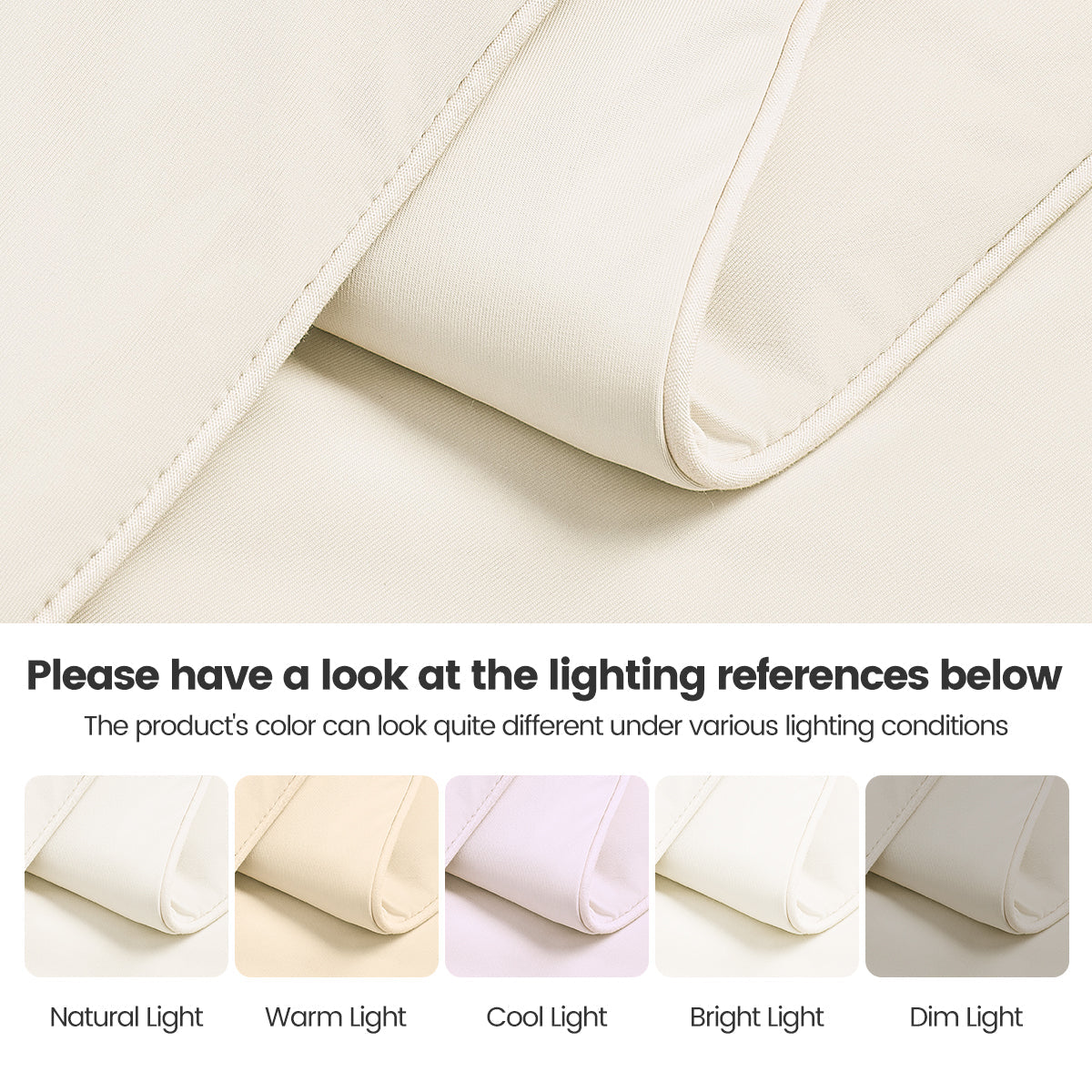 Cooling DA Comforter with Lightweight Fiber Fill - Ivory or Gray