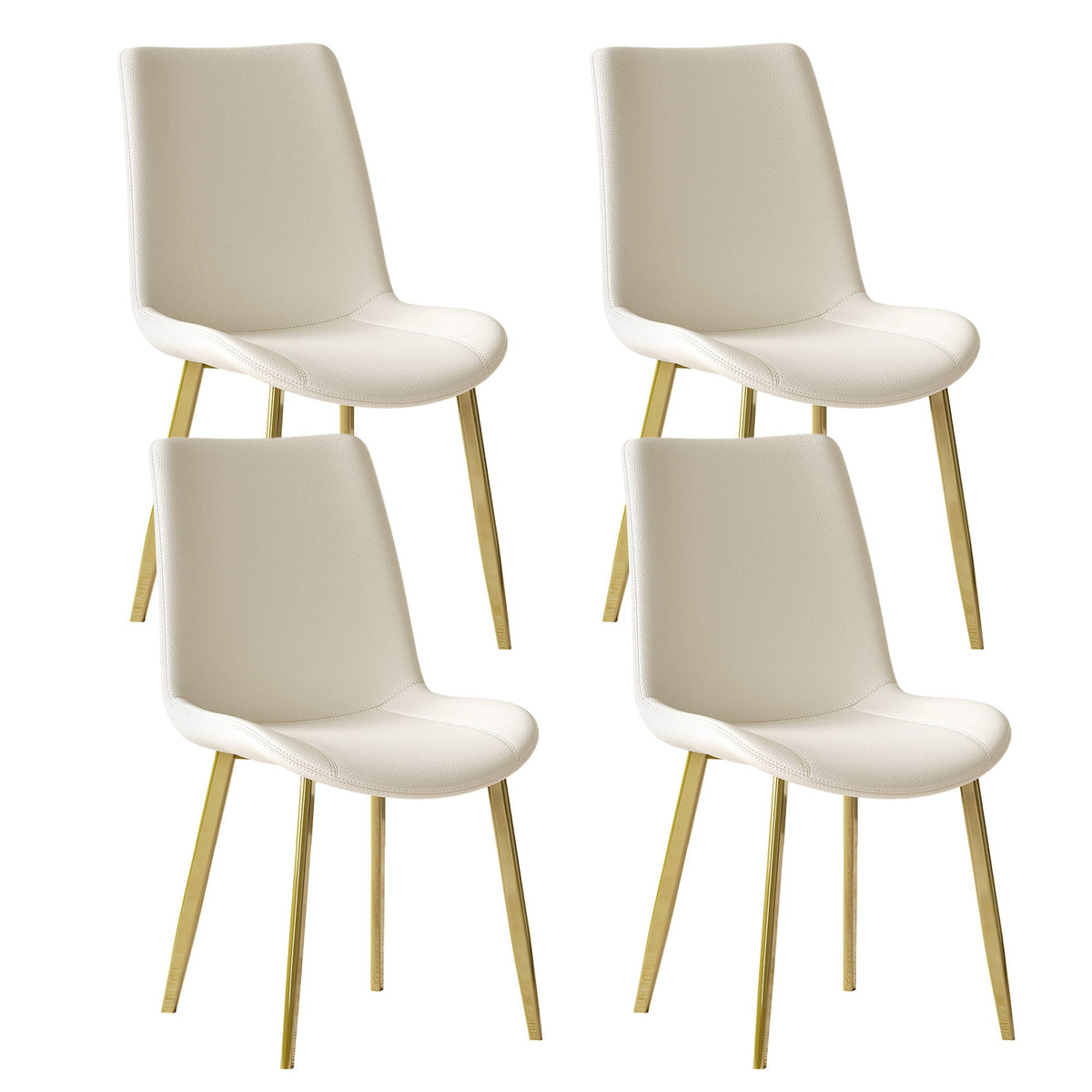 Modern Dining Chairs Ergonomic Design For Kitchen (Set of 4)