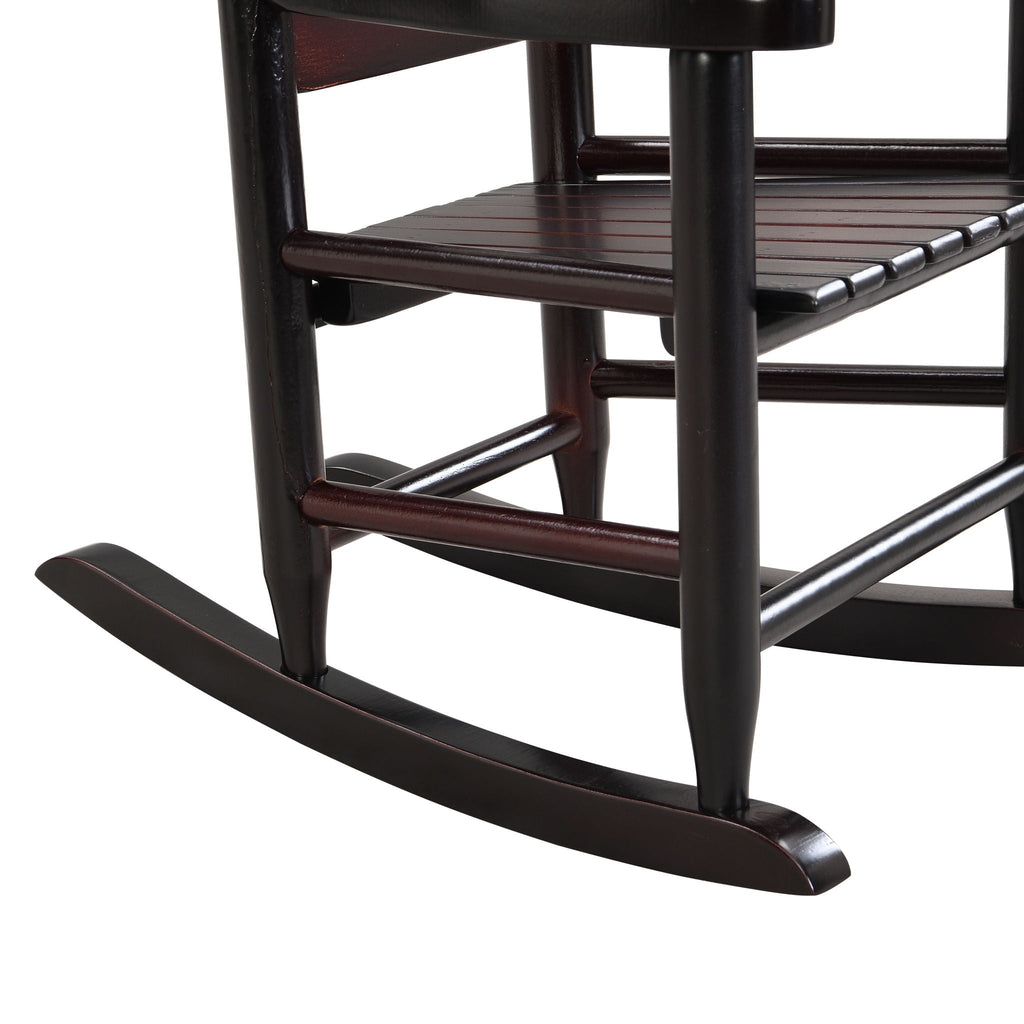 Children's Rocking Chair with Sturdy Populus Wood Frame - Multiple Colors