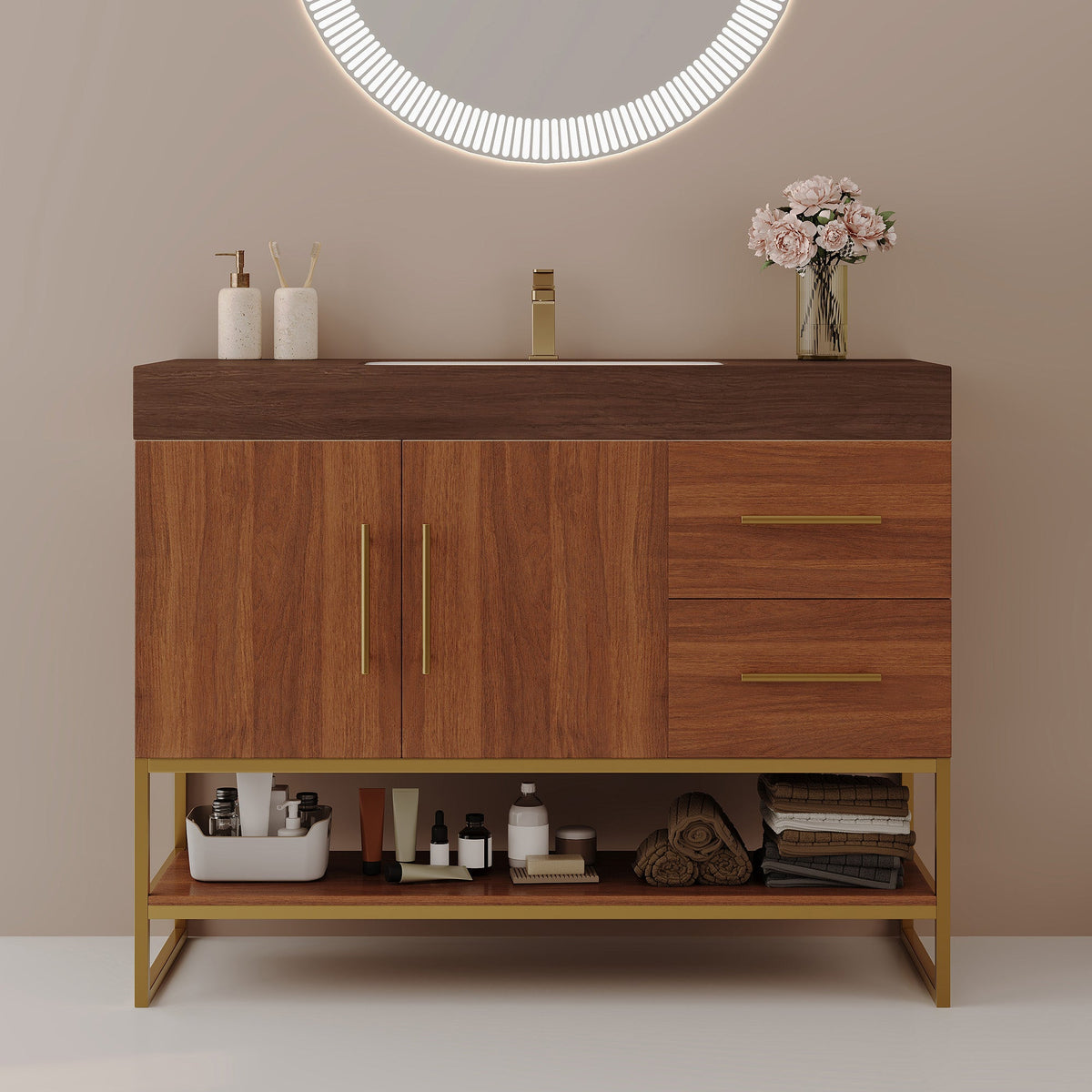 36" Modern Free-Standing Bathroom Vanity