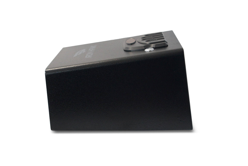 Compact Quick Access Vault with Durable Steel Construction - Black