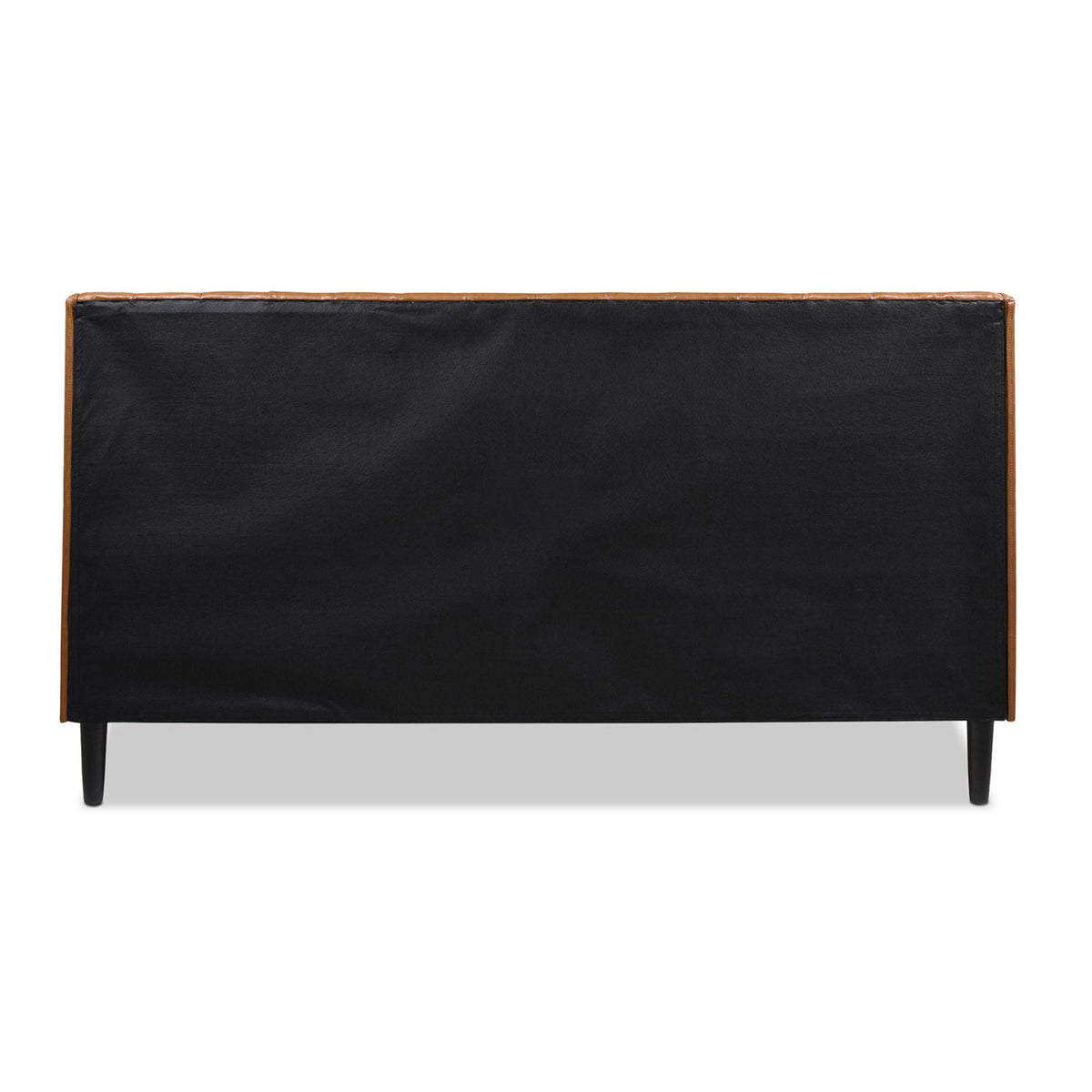 Vertical Tufted Modern Headboard Platform Bed Set with Upholstered Finish - Multiple Colors