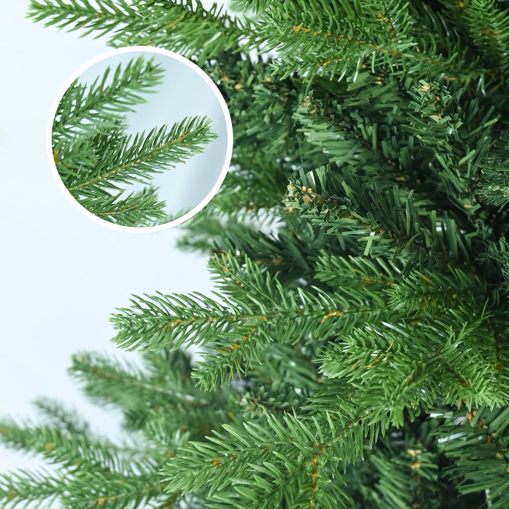 5FT Christmas Tree with Full PVC Branches – Green or Red