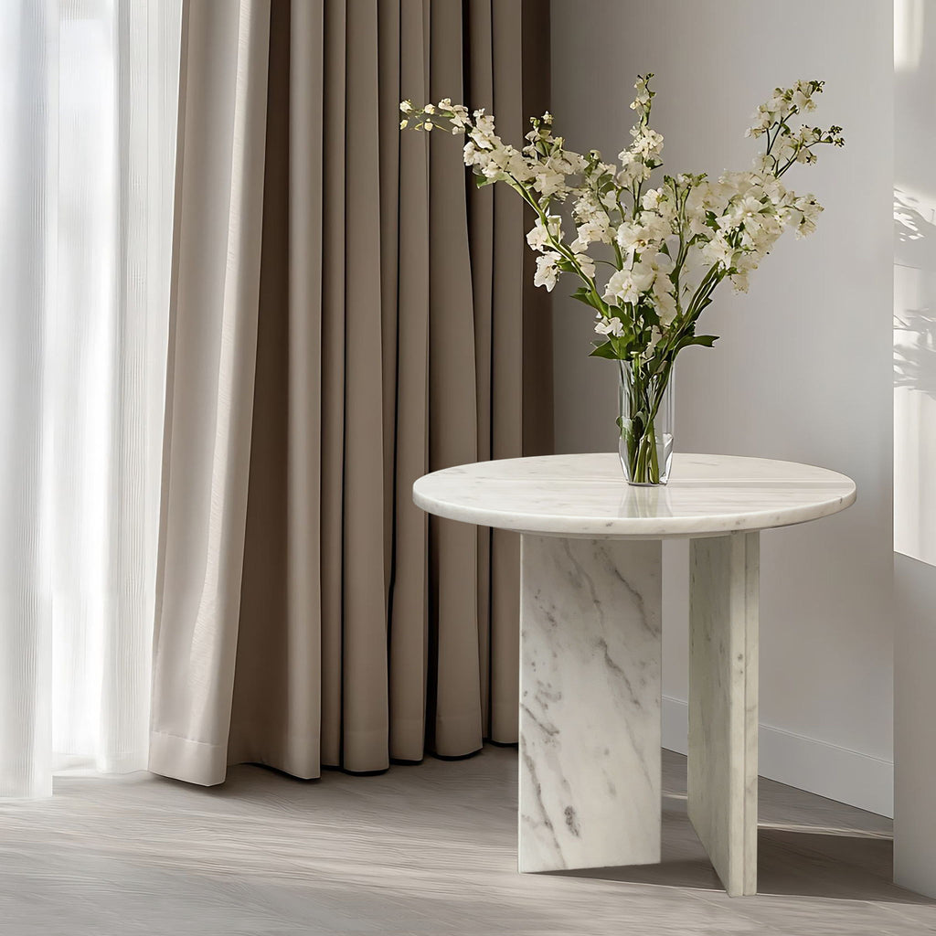 Luxury Coffee Table with Unique Veining - Natural Stone Design