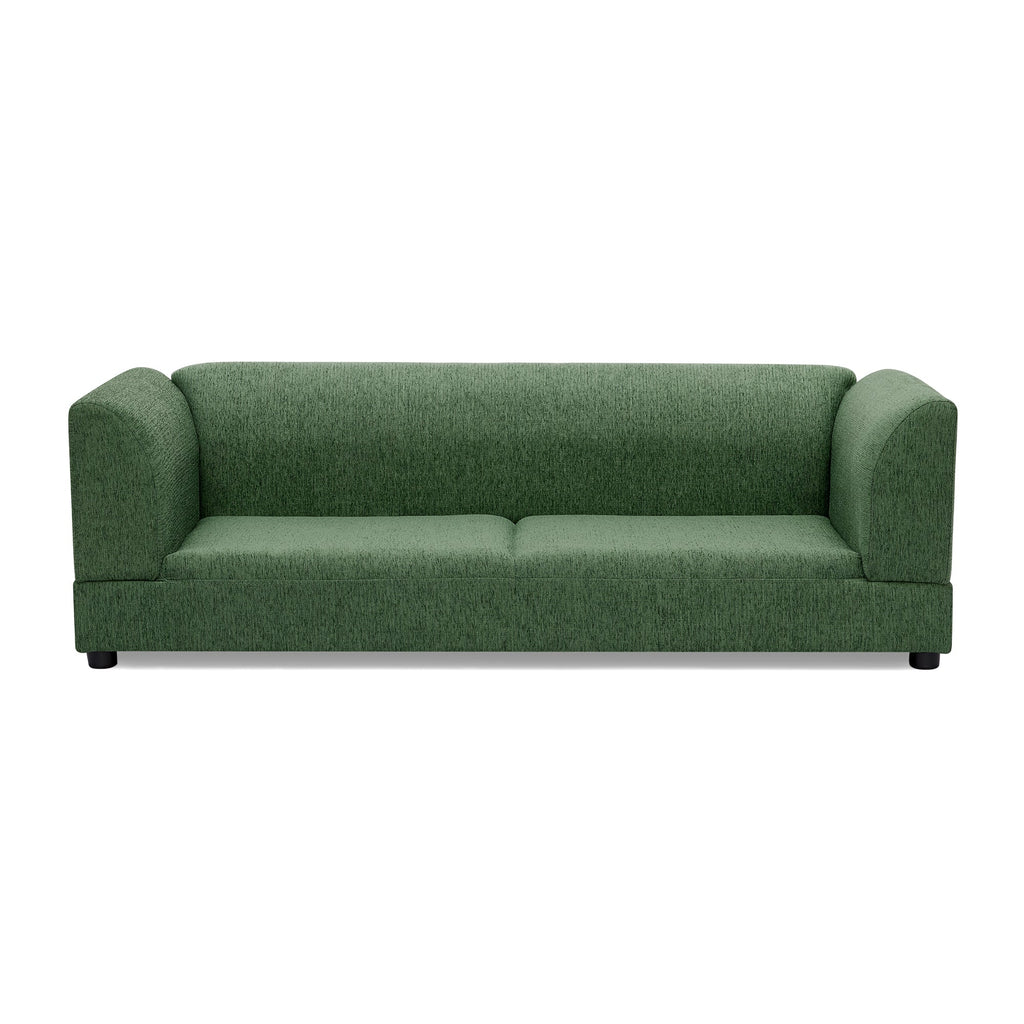 Oversized Pet Sofa for Medium & Large Dogs with Linen Upholstery - Olive Green