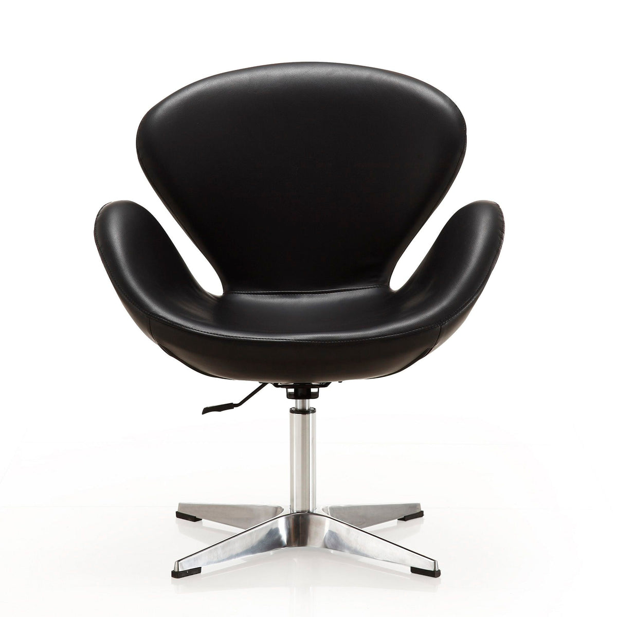 Raspberry Swivel Lounge Chair with 360-Degree Rotation - Multiple Colors