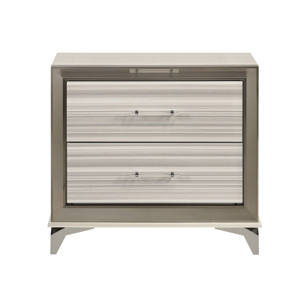 Star Nightstand - White