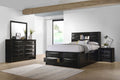 Briana 4-piece California King Bedroom Set Black