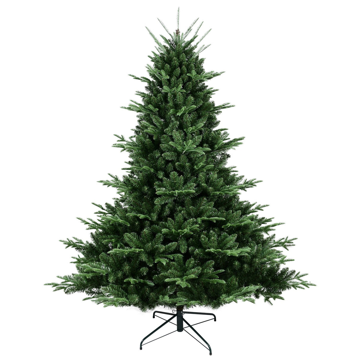 Full-Shaped 7FT Christmas Tree with 2257 Tips and Hinged Structure