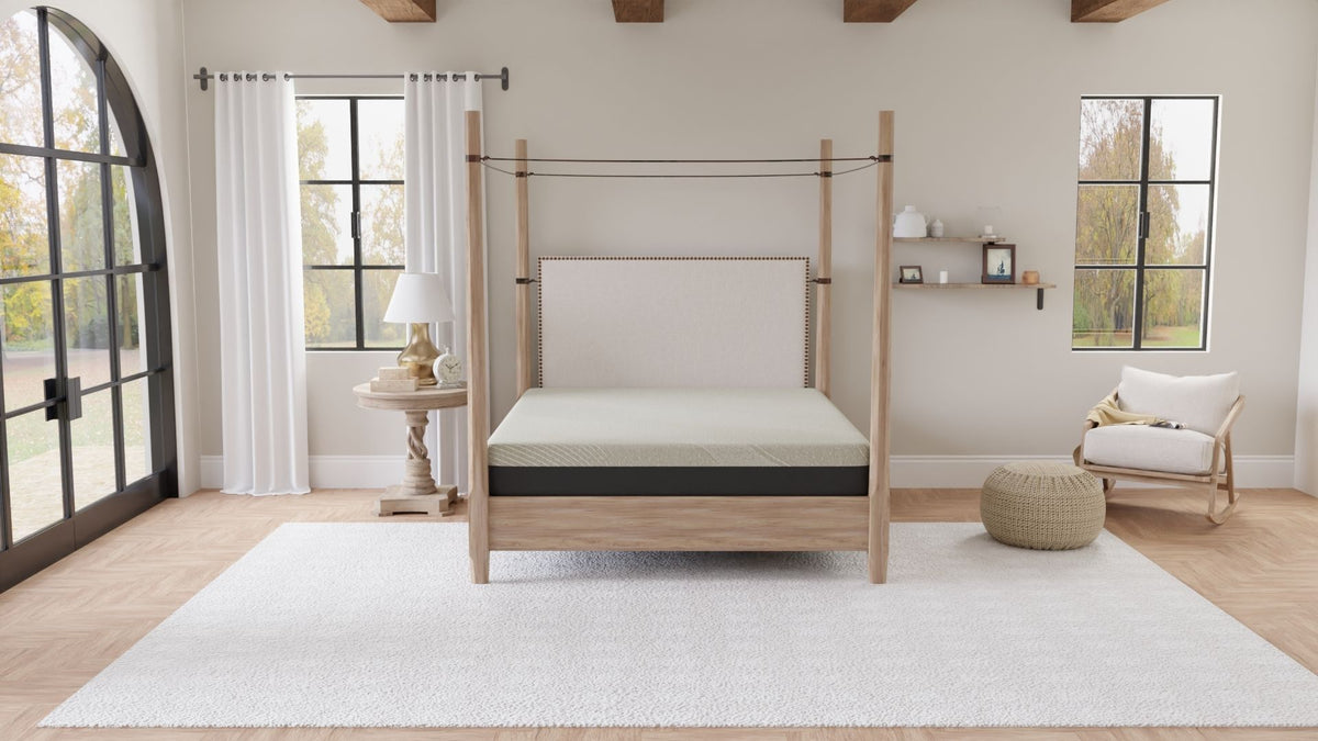 8" Firm Gel Memory Foam Tight Top Mattress with Removable Cover - Gray