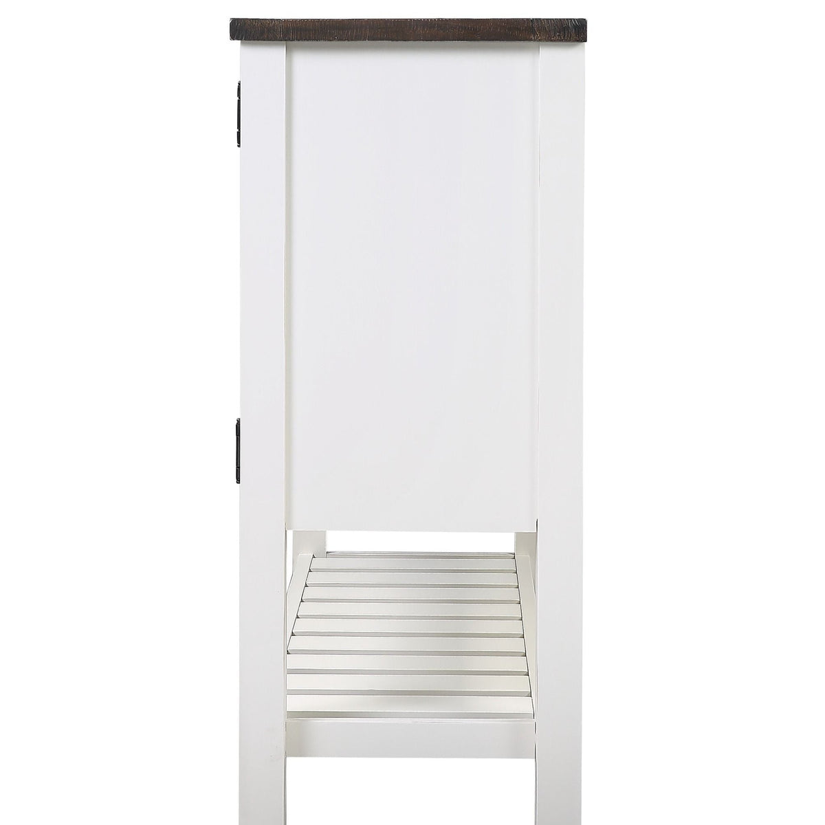 2 Drawer Server with Spacious Storage - Brown