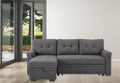 Destiny Reversible Sleeper Sectional Sofa With Storage Chaise