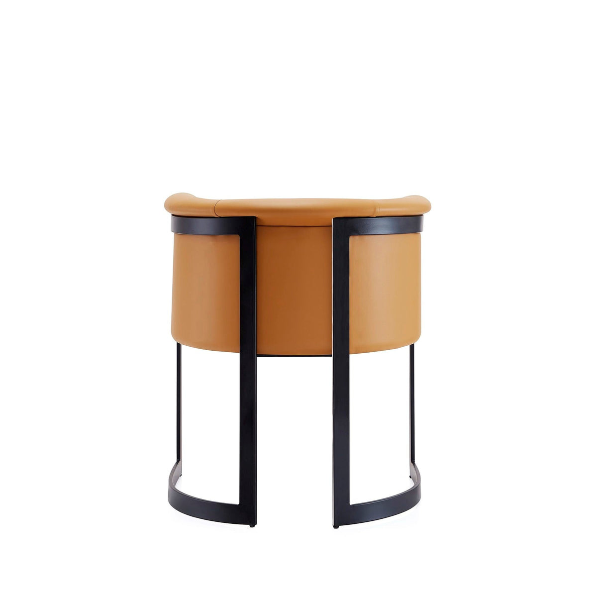 Corso Dining Chair with Modern Metal Frame - Available in Beige, Light Brown, Dark Gray