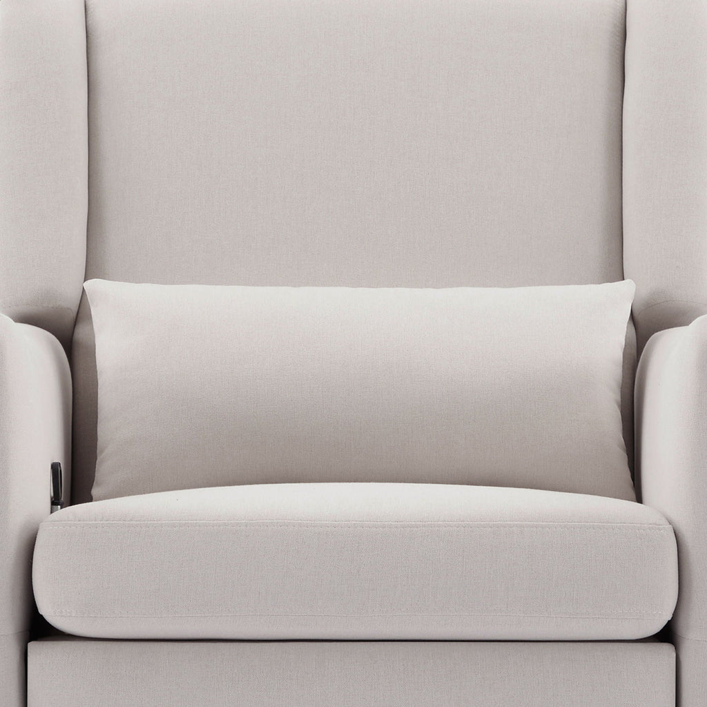 Wide Wingback Swivel Glider Rocker Recliner Chair with 360-Degree Swivel - Dark Green or Beige