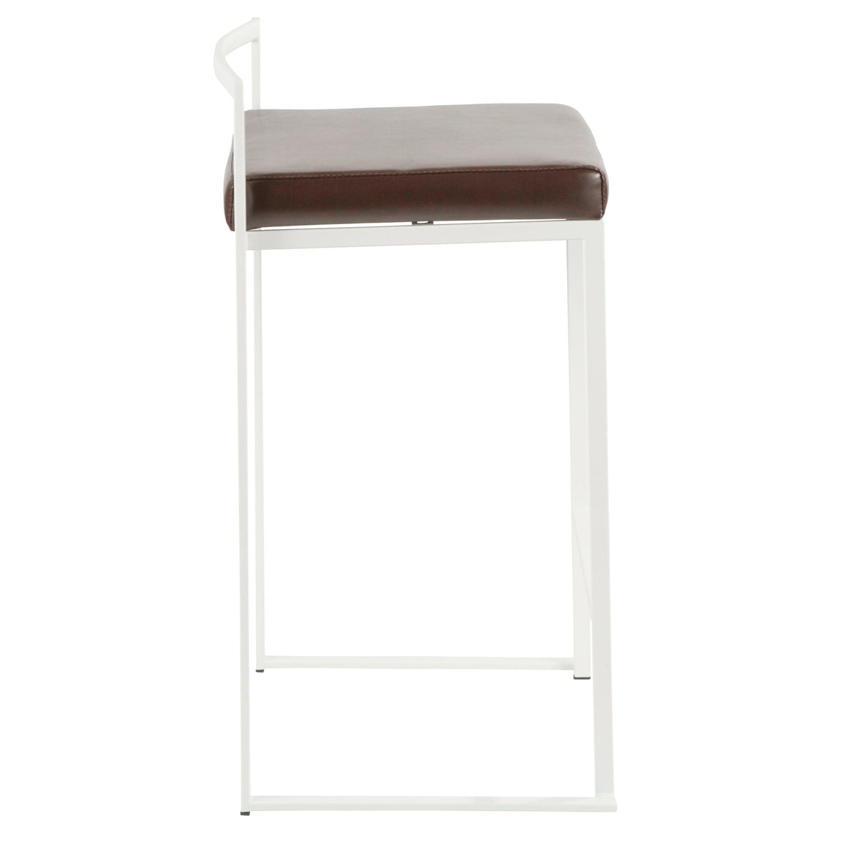 Stackable Counter Stool with Padded Comfort Seat - Multiple Colors