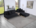 Reversible Sectional Sofa with Storage Compartment and Charging Outlets - Memphis