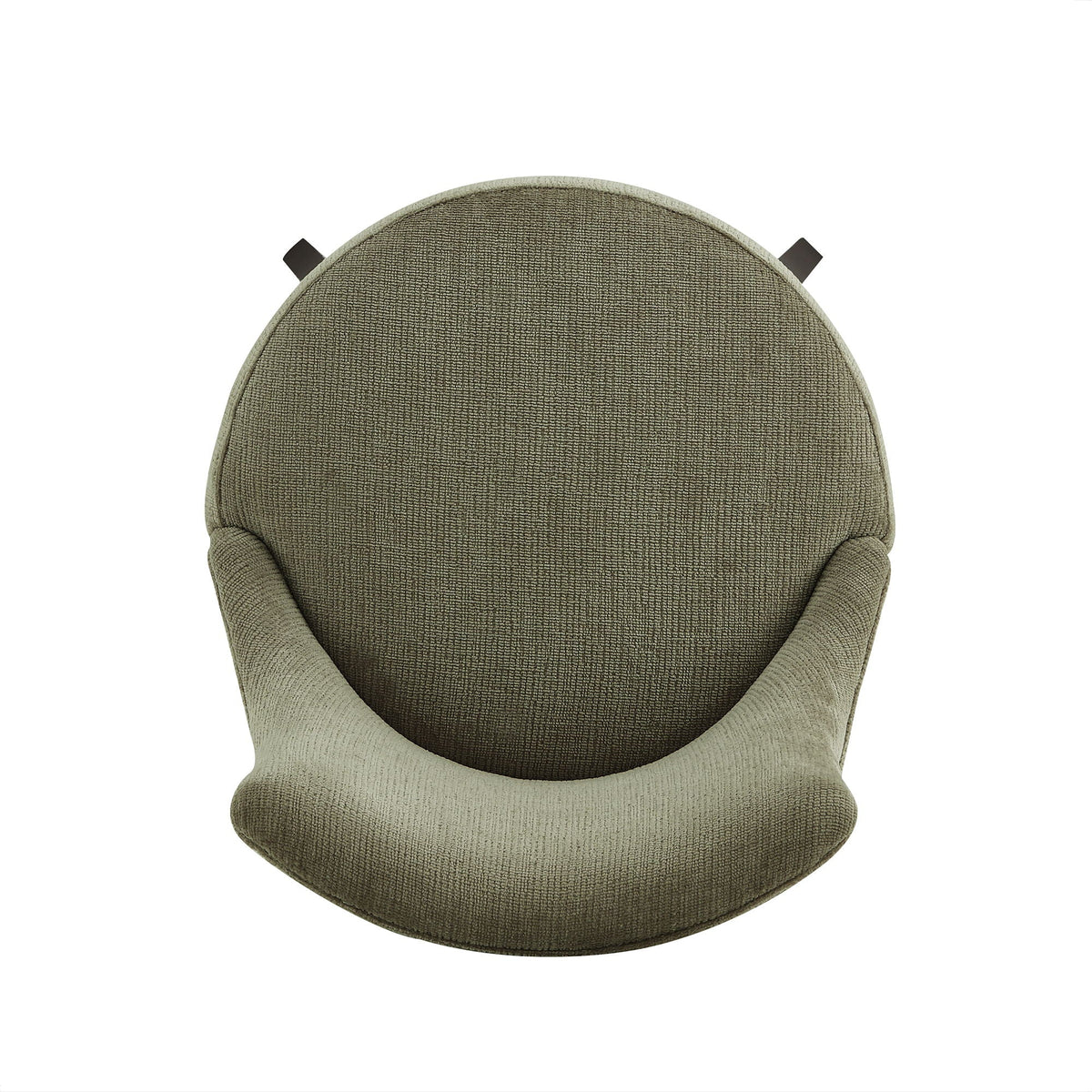Bar Height Barstool with Backrest - Green, Light Brown, or Beige