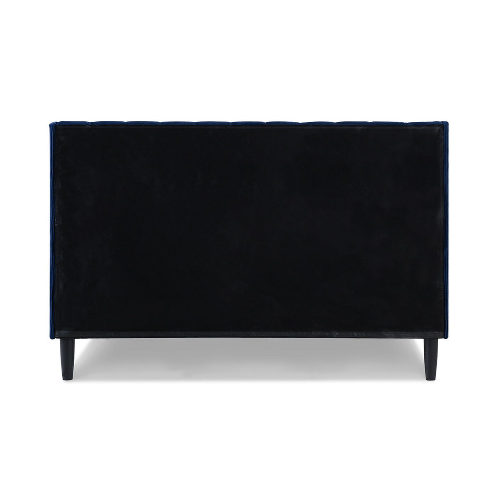 Vertical Tufted Modern Headboard Platform Bed Set with Upholstered Finish - Multiple Colors