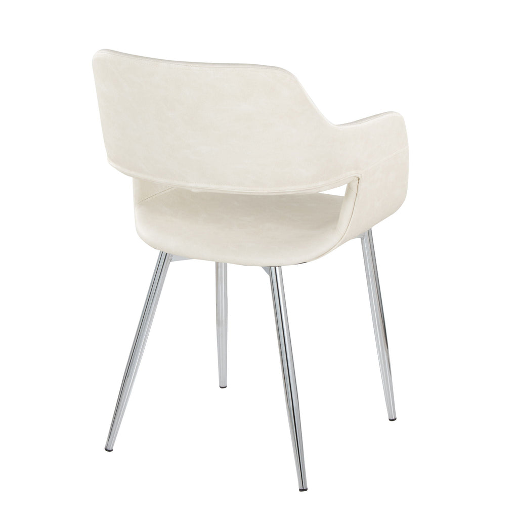 Contemporary Dining Chair Set with Metal Legs – Multiple Colors
