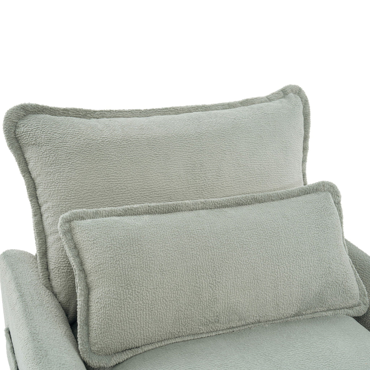 Modern Single Seat Accent Chair with Side Storage Pockets - Multiple Colors