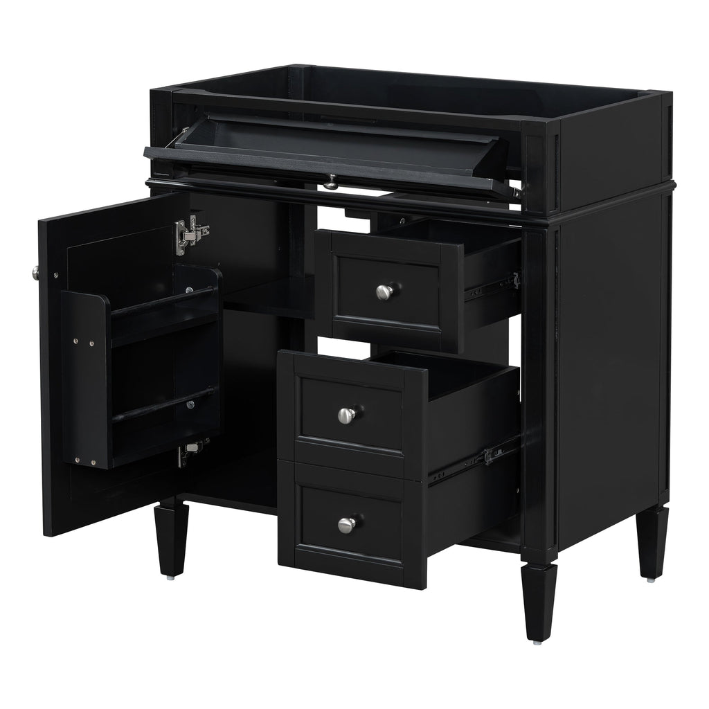 30'' Modern Bathroom Vanity Without Top Sink