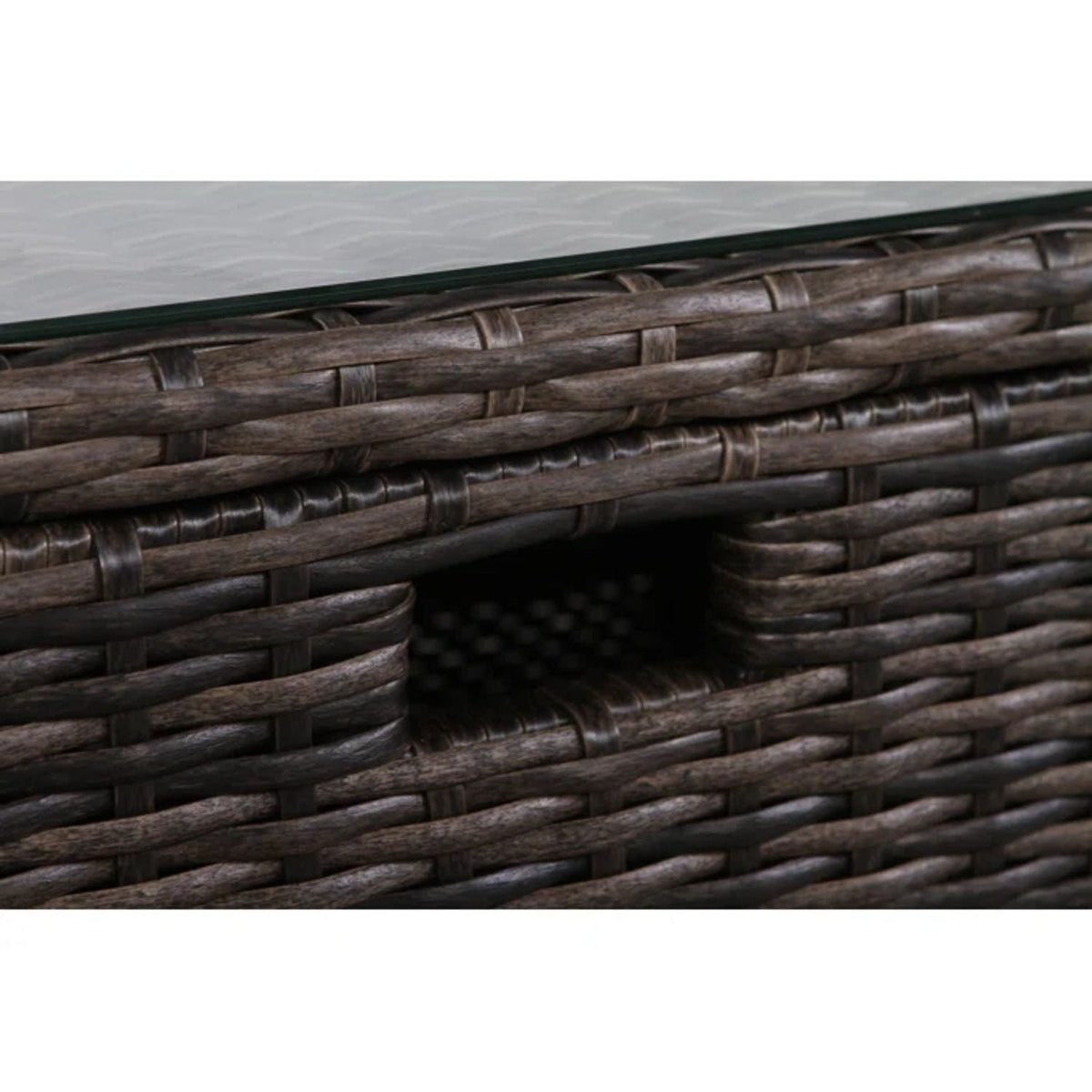 Modern Patio Rattan Sectional Set with Cushions - Multiple Set Options