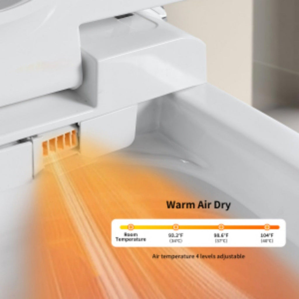 Tankless Smart Toilet With Bidet Built In