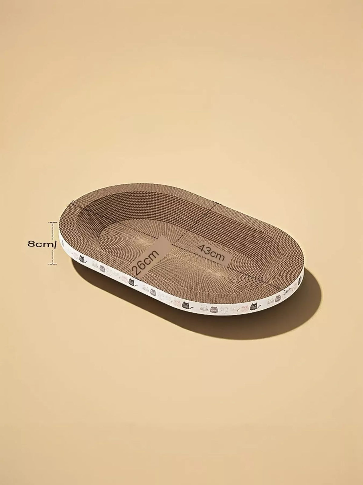 Wear-Resistant Cat Scratching Lounge Bed