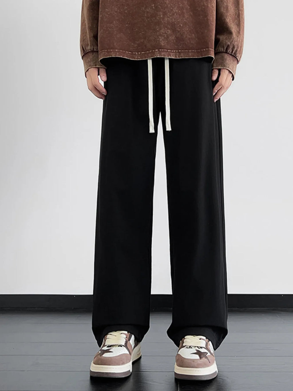 Men's Plus Size Loose Fit Drawstring Pants