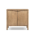 Antique Brown 2 Door Accent Cabinet with Versatile Storage - Reclaimed Wood