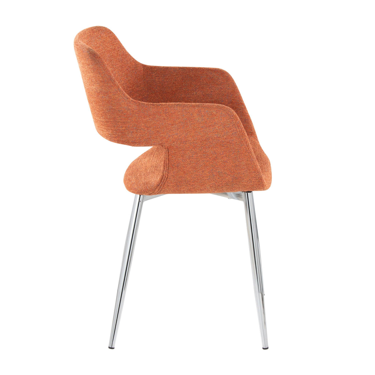Contemporary Dining Chair Set with Metal Legs – Multiple Colors