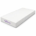 12" Memory Foam Mattress with Charcoal Support - White