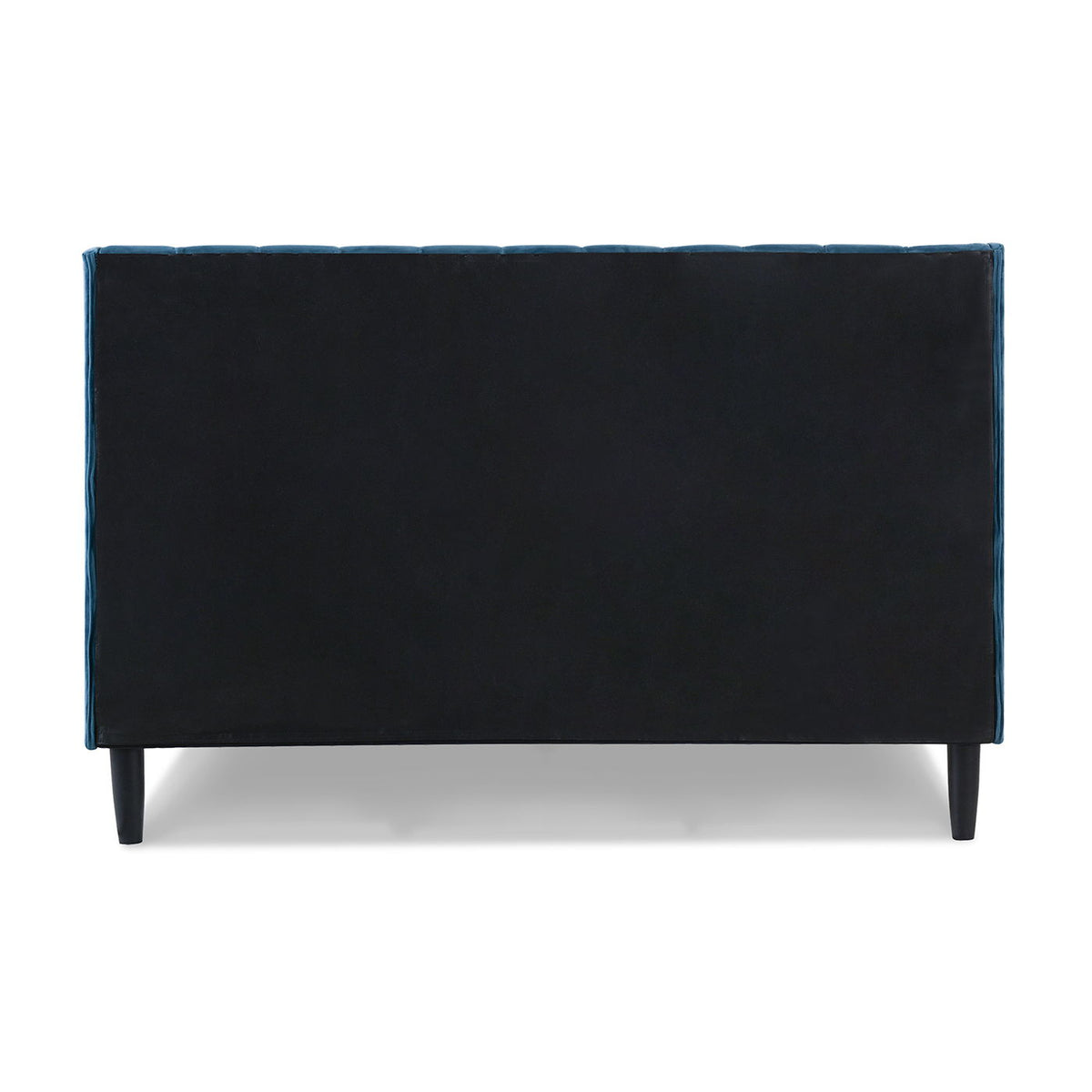 Vertical Tufted Modern Headboard Platform Bed Set with Upholstered Finish - Multiple Colors